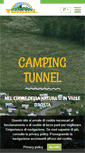 Mobile Screenshot of campingtunnel.it